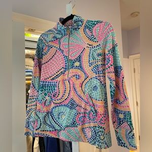 Lilly Pulitzer Printed Quarter Zip